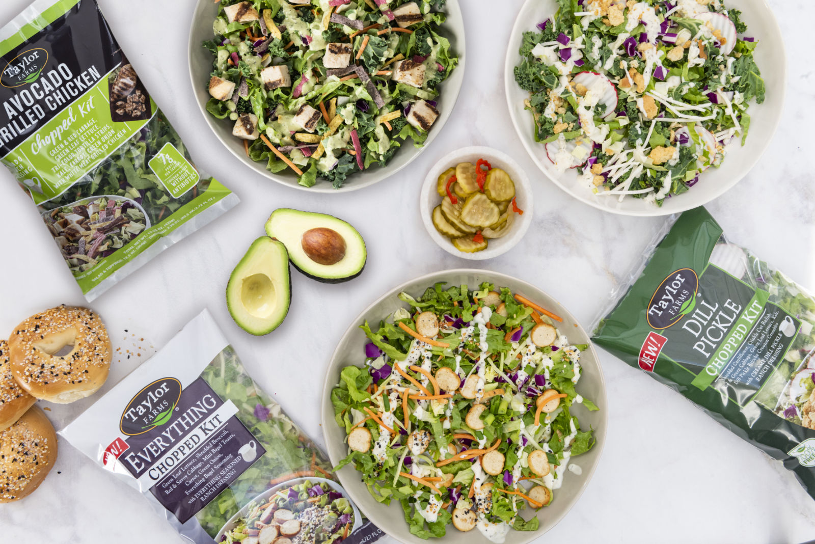 New Salad Kit Flavors Headed Your Way! Taylor Farms Deli